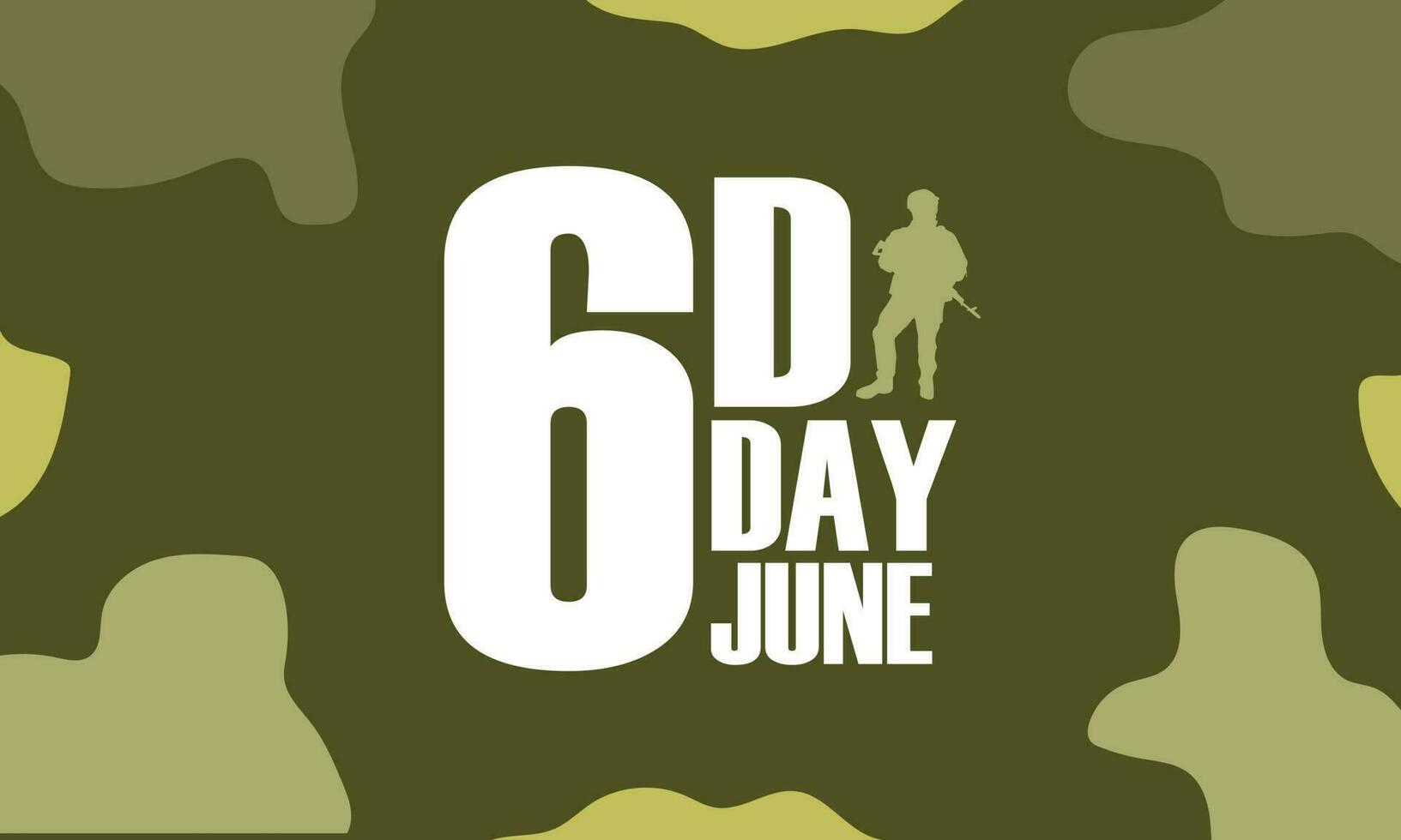 D-Day greeting design, simple D-Day greeting, world day greetings vector
