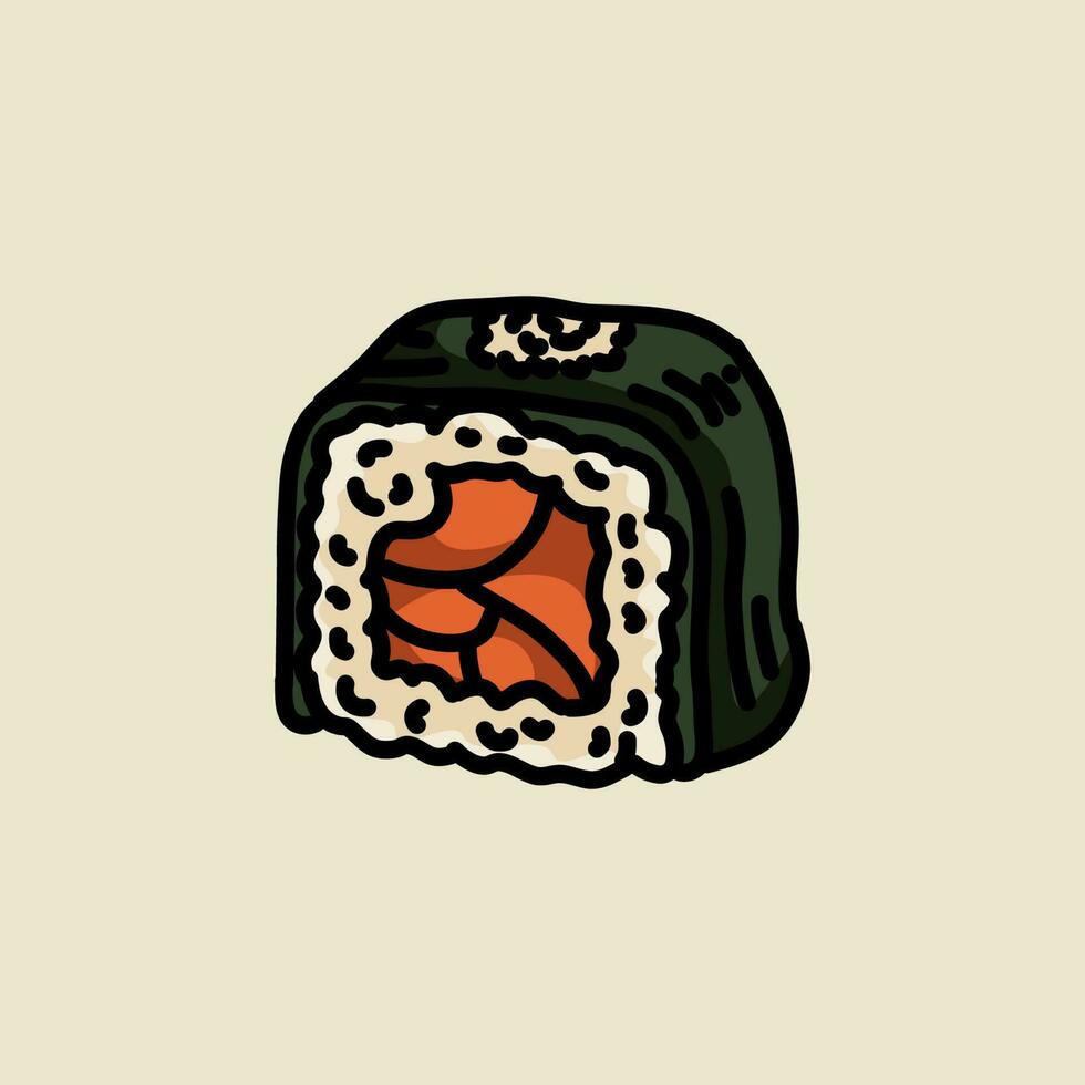 Premium Vector Hand Draw Sushi Set For Japanese Cuisine Restaurant