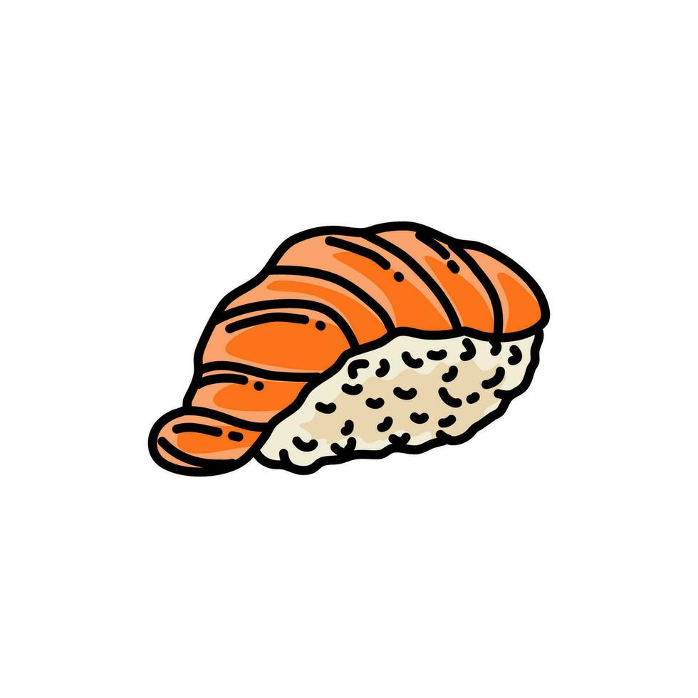 Premium Vector Hand Draw Sushi Set For Japanese Cuisine Restaurant