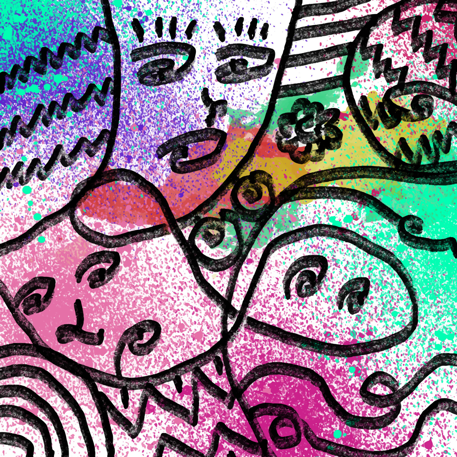 vector abstract painted watercolor background 23361833 Vector Art at