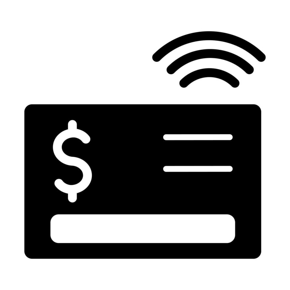 Contactless Icon Design vector
