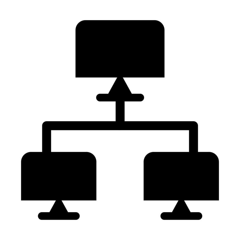 Peer To Peer Icon Design vector