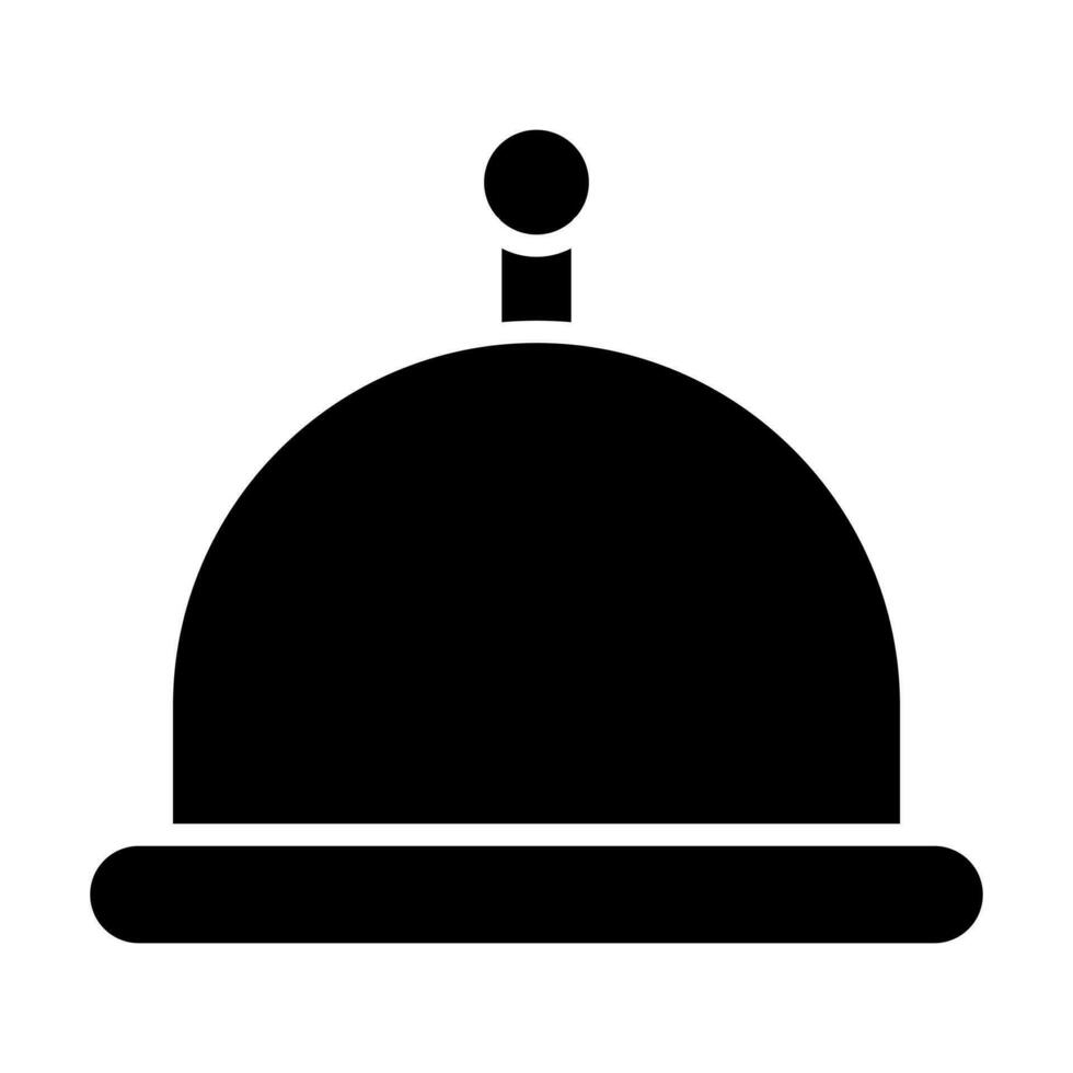 diseño de icono de plato de servir vector