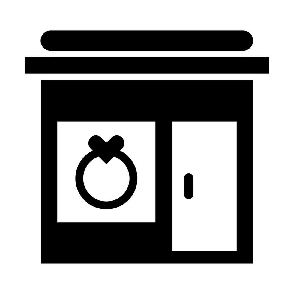 Jewelery Shop Icon Design vector