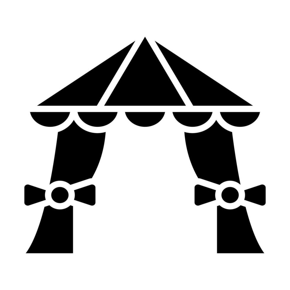 Tent Icon Design vector