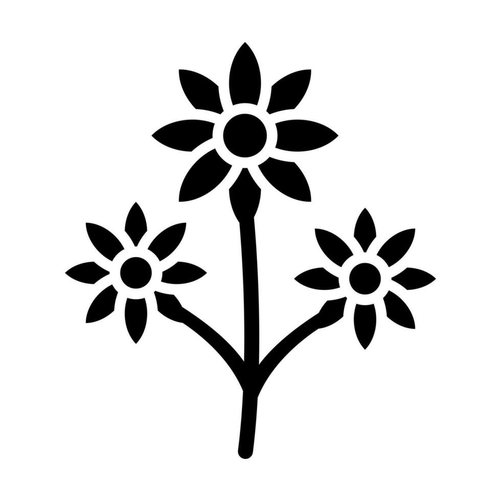Flower Bouquet Icon Design vector