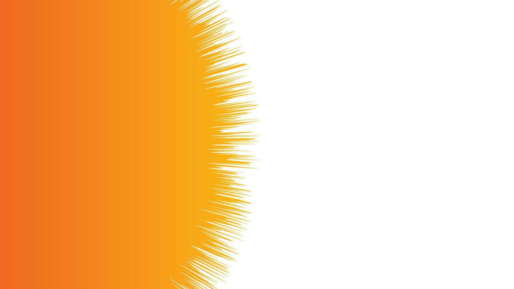 Fuzzy Orange and White Backdrop vector