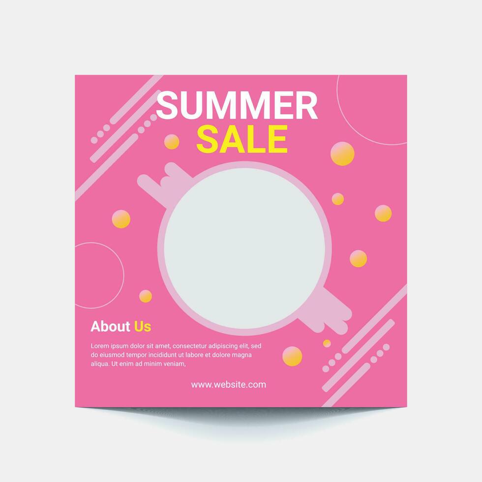 Summer sale vector banner design. Hot summer sale text in abstract pattern background with discount offer for seasonal shopping business ads