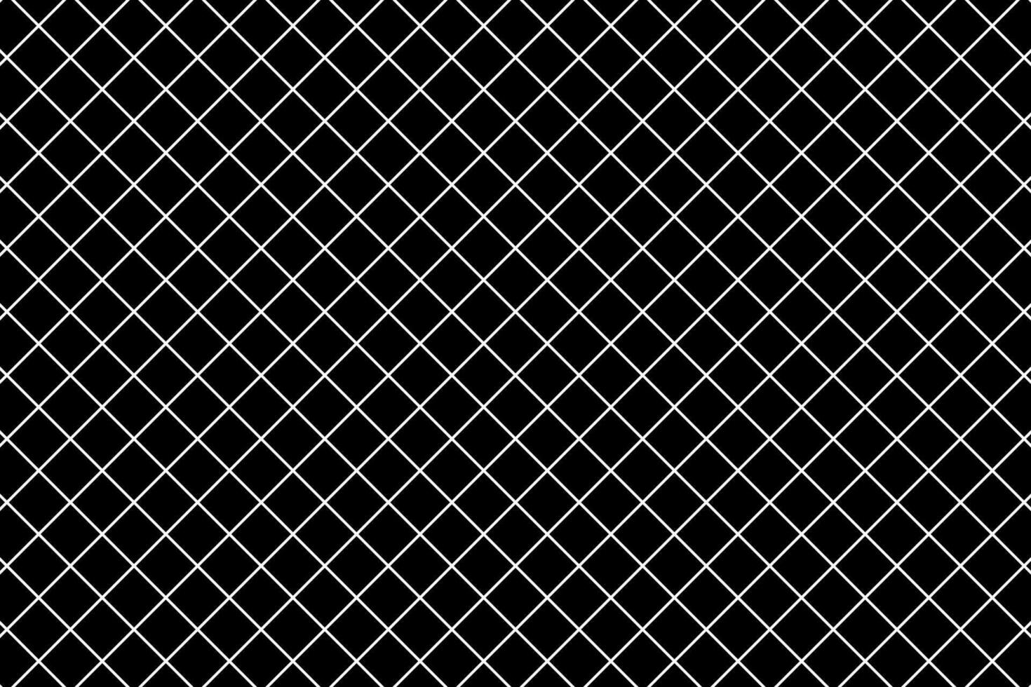 Black and white outline rhombus square grid pattern vector