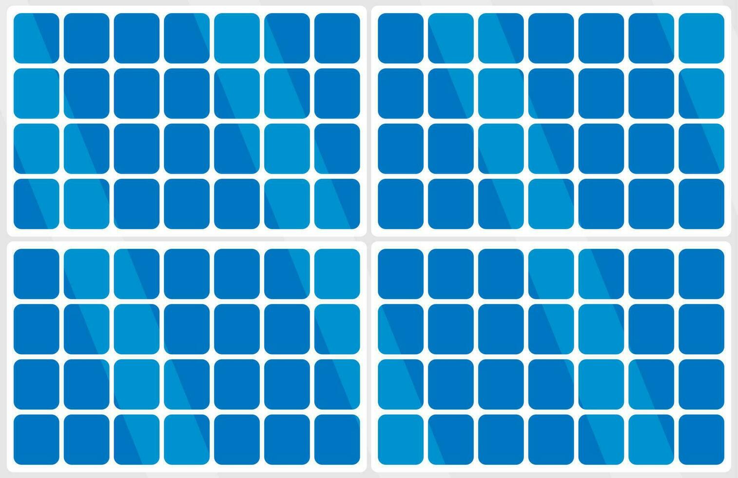 Solar Panel Vector Icon Illustration