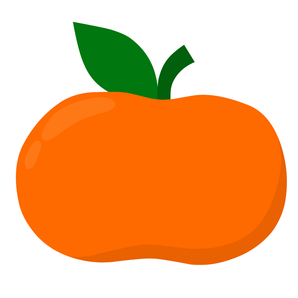 orange fruit vector png