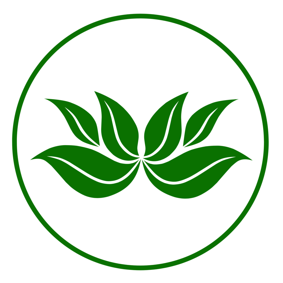 Green leaf icon png