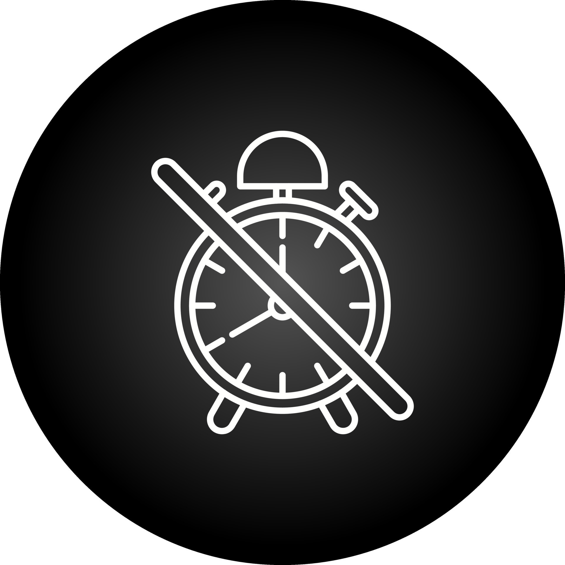 No Alarm Vector Icon 23363738 Vector Art at Vecteezy