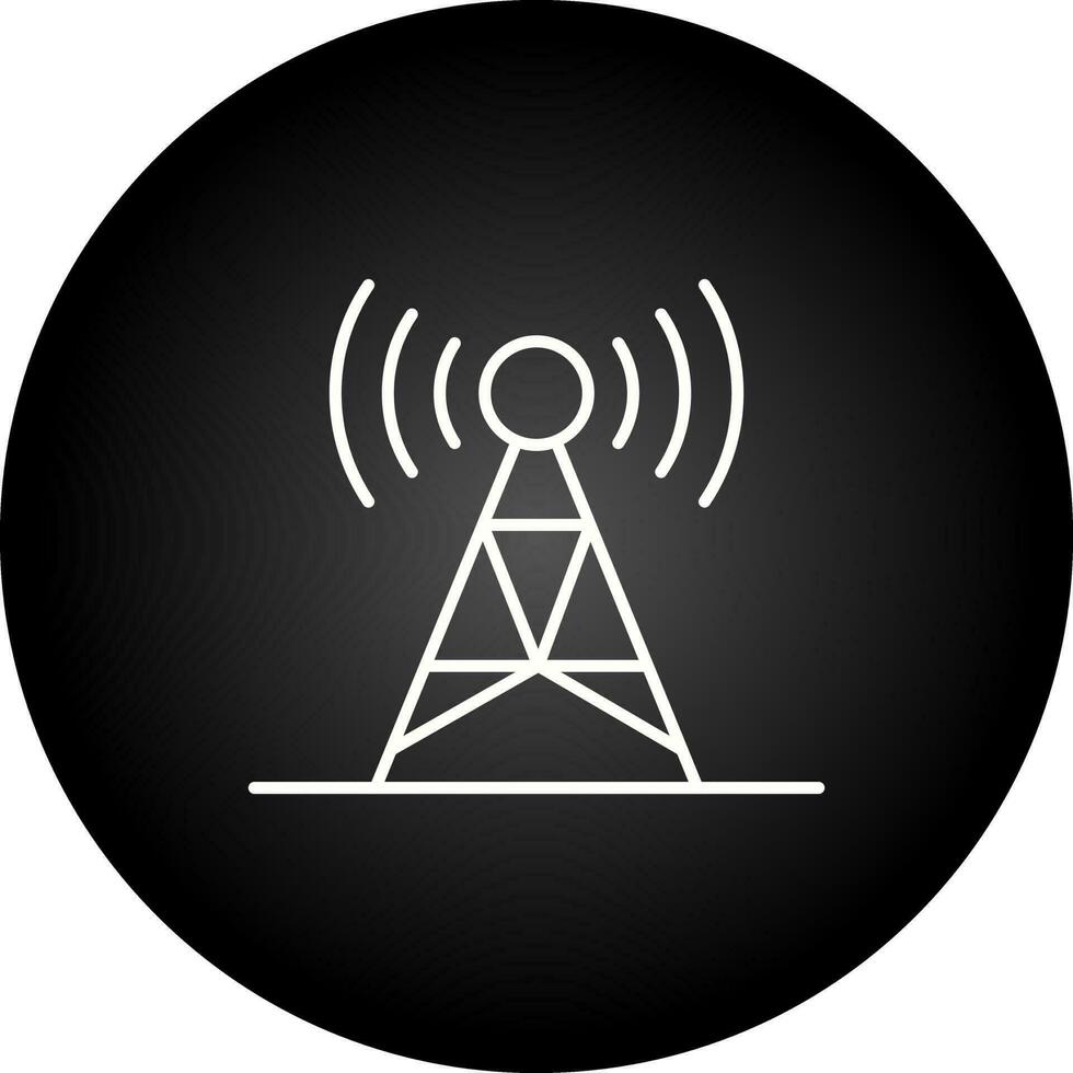 Signal Tower Vector Icon