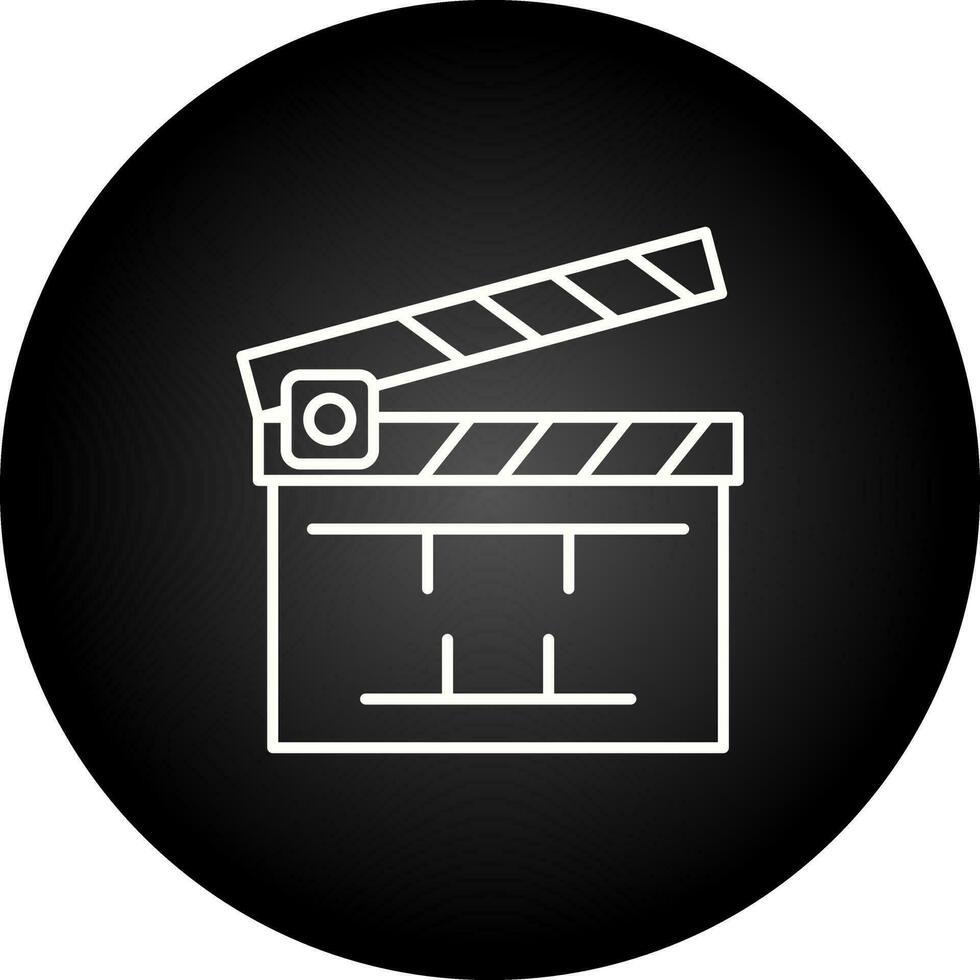 icono de vector de cine