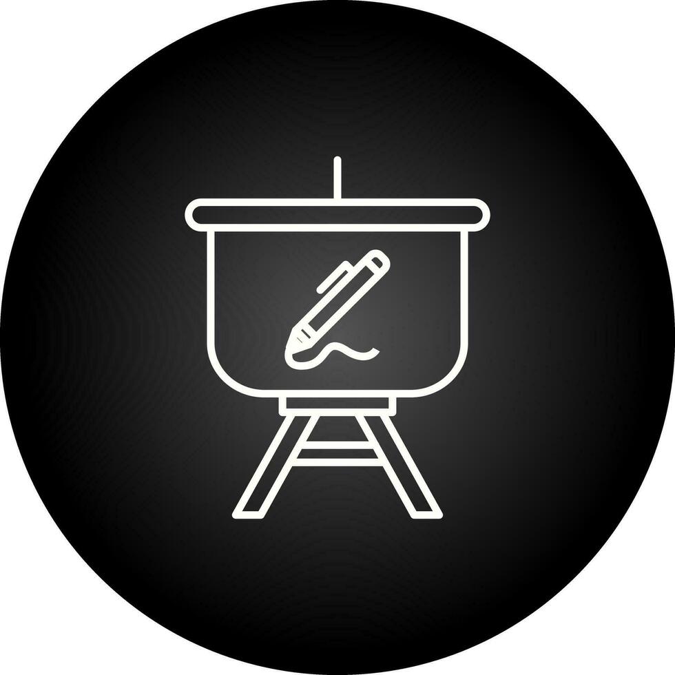 Education Presentation Vector Icon