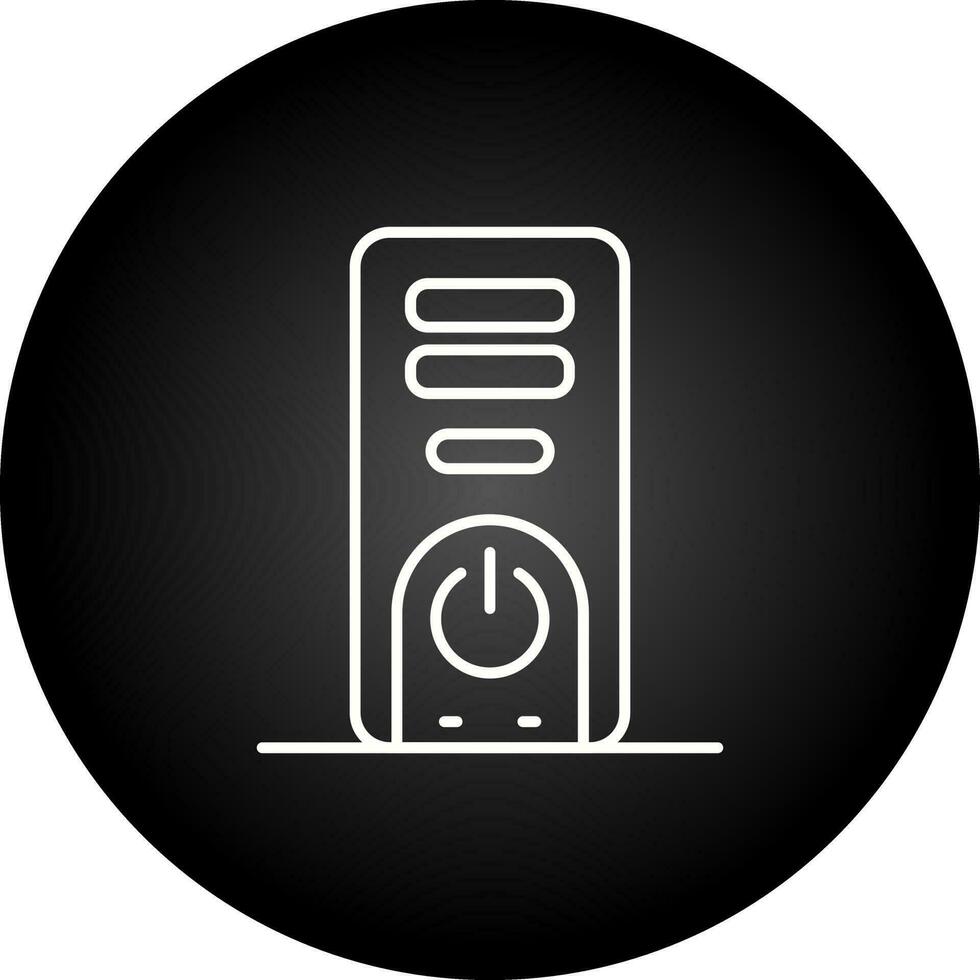 Cpu Tower Vector Icon