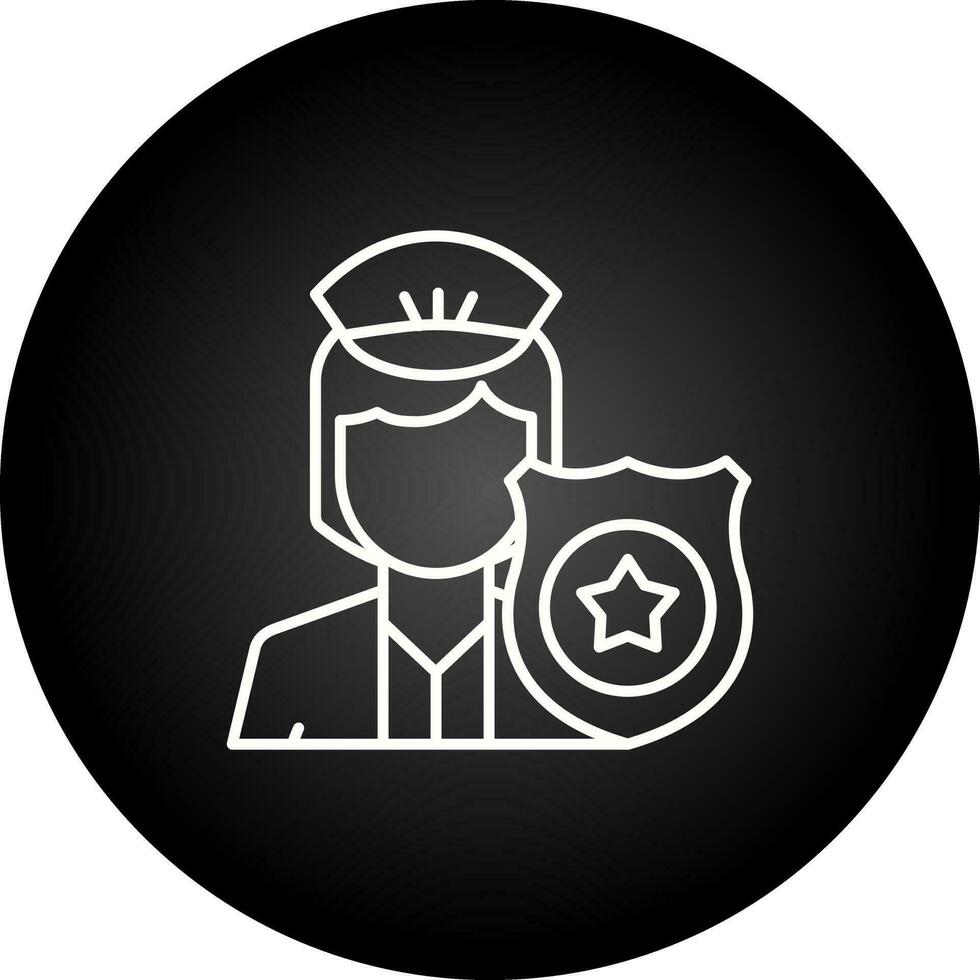 icono de vector de capitán