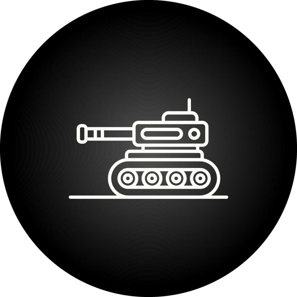 icono de vector de tanque