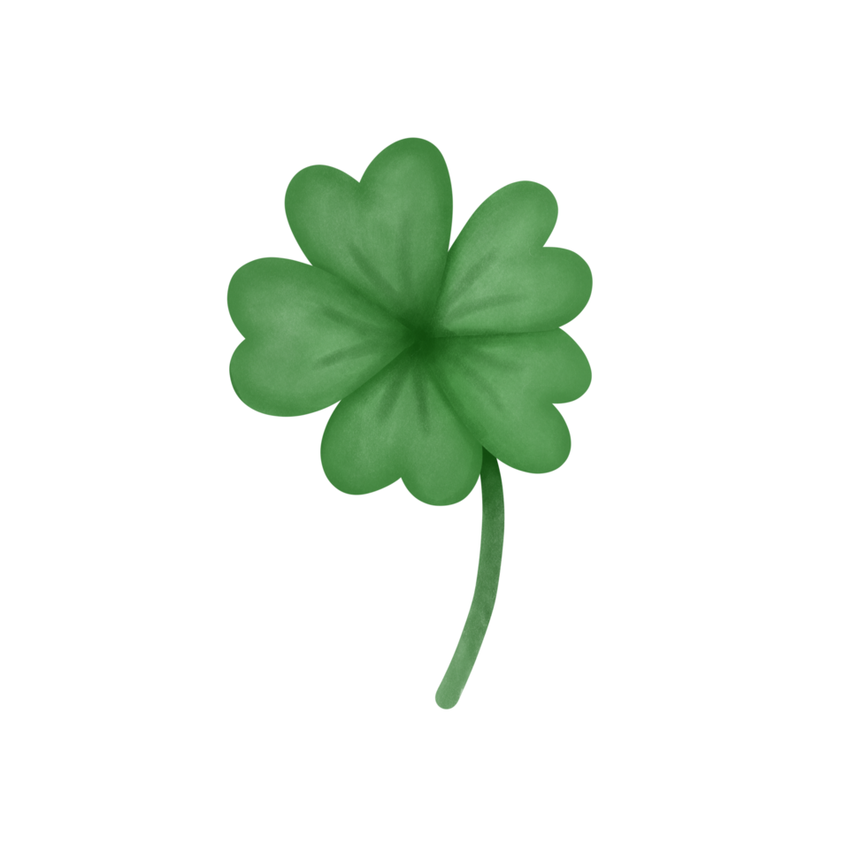 lucky 5 leaf clover png