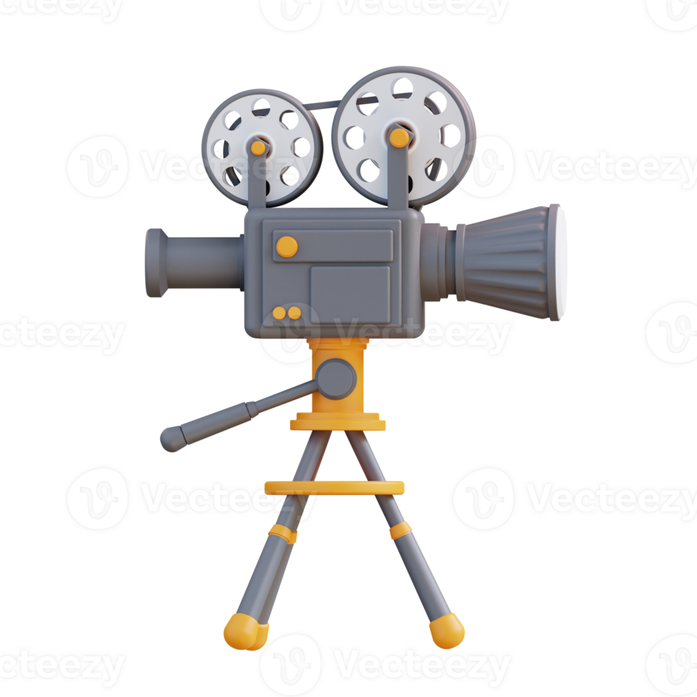 3d illustration video shooting camera roll png