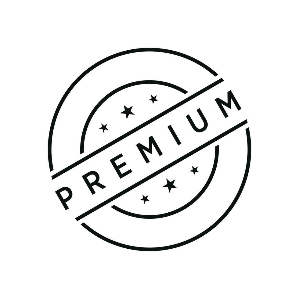 Premium stamp icon design vector illustration