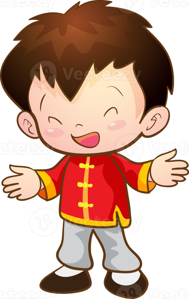 Chinese Kids New Years Day png