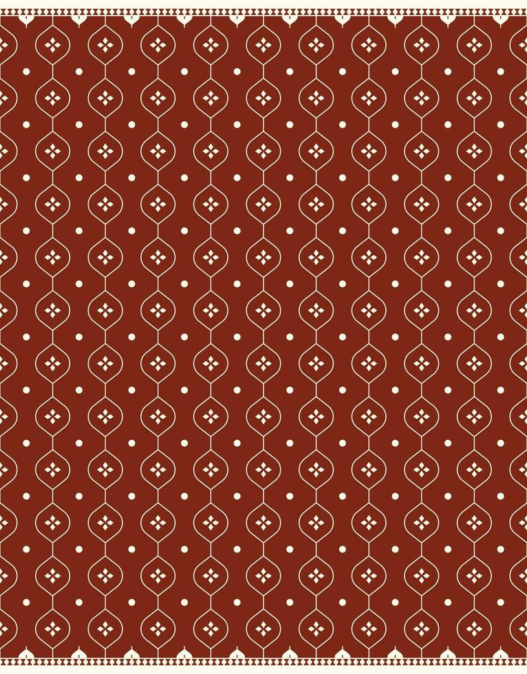 geometric ethnic fabric pattern for cloth carpet wallpaper background wrapping etc. vector