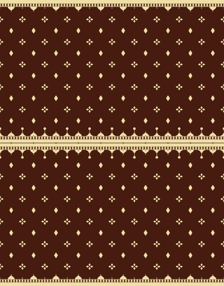 geometric ethnic fabric pattern for cloth carpet wallpaper background wrapping etc. vector