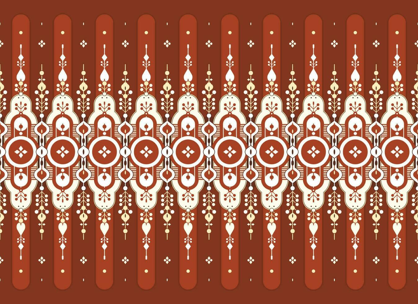 geometric ethnic fabric pattern for cloth carpet wallpaper background wrapping etc. vector