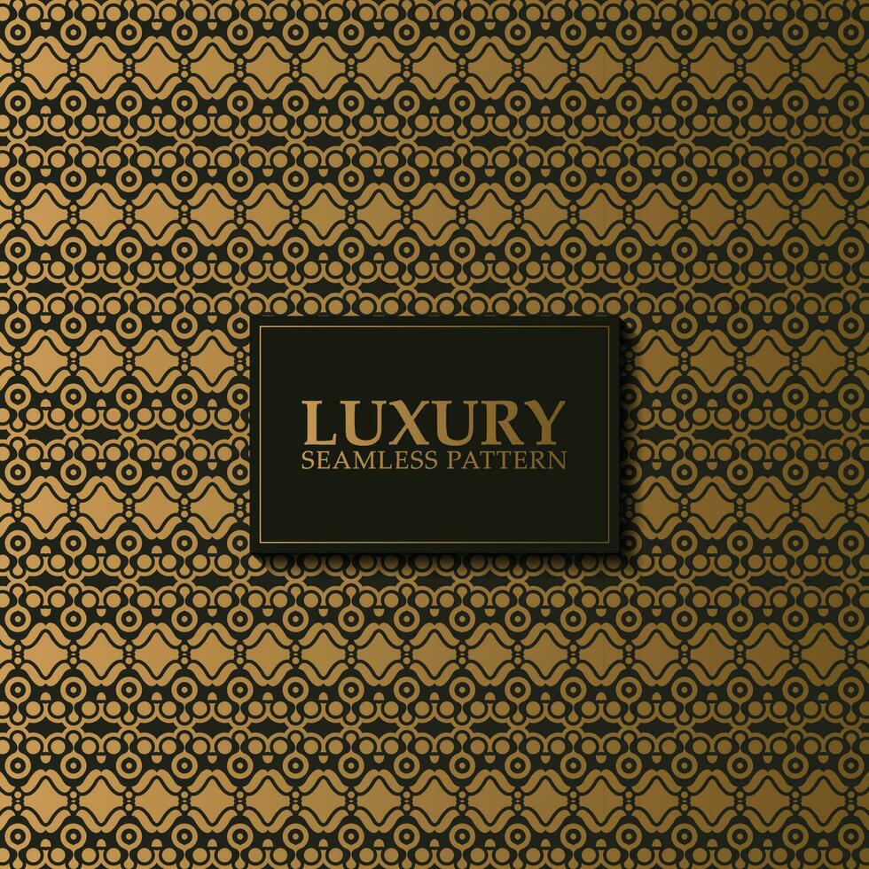 luxury dark seamless pattern background vector