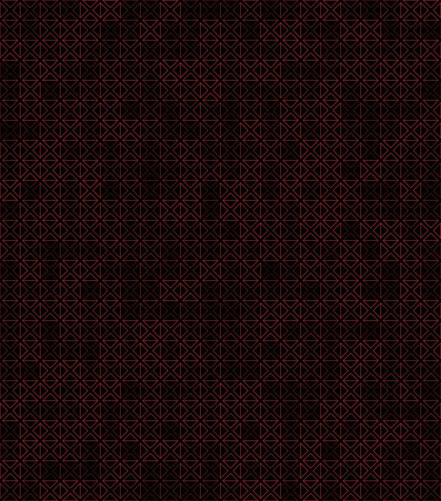 Editable Light Red Seamless textured style Pattern on the Dark background Editable Geometric Triangular shape Irregular opacity Abstract Seamless pattern vector