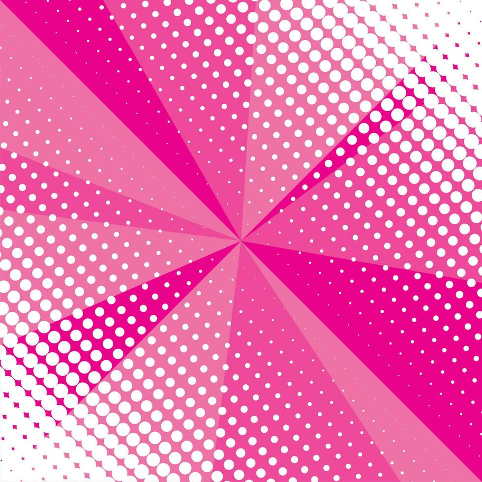 Pop art pink or white comics book cartoon magazine cover. Cartoon funny retro pattern strip mock up. vector