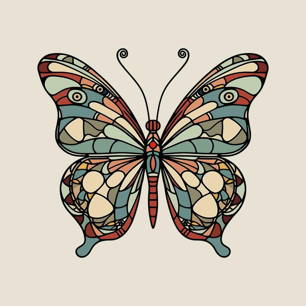 mariposa logo marca diseño es elegante y sofisticado, Perfecto para marcas ese querer a escaparate su belleza y transformación. vector