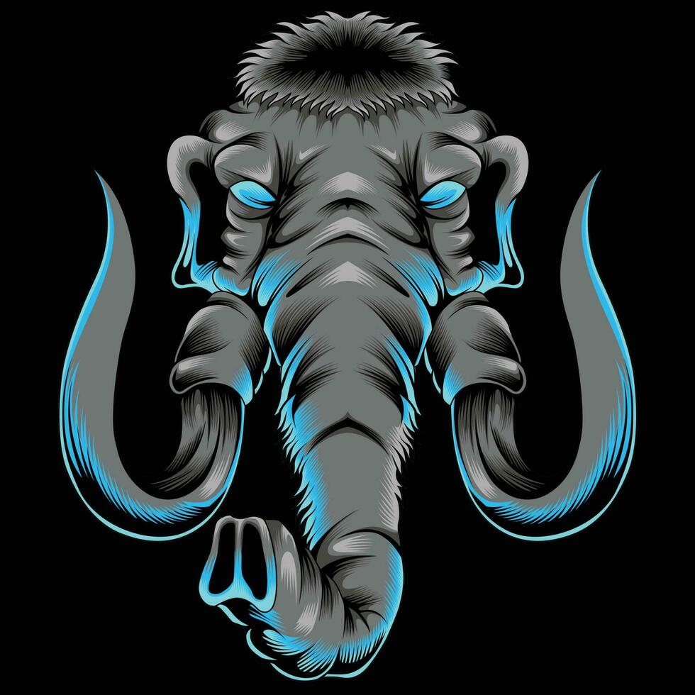 Mammoth vector illustration
