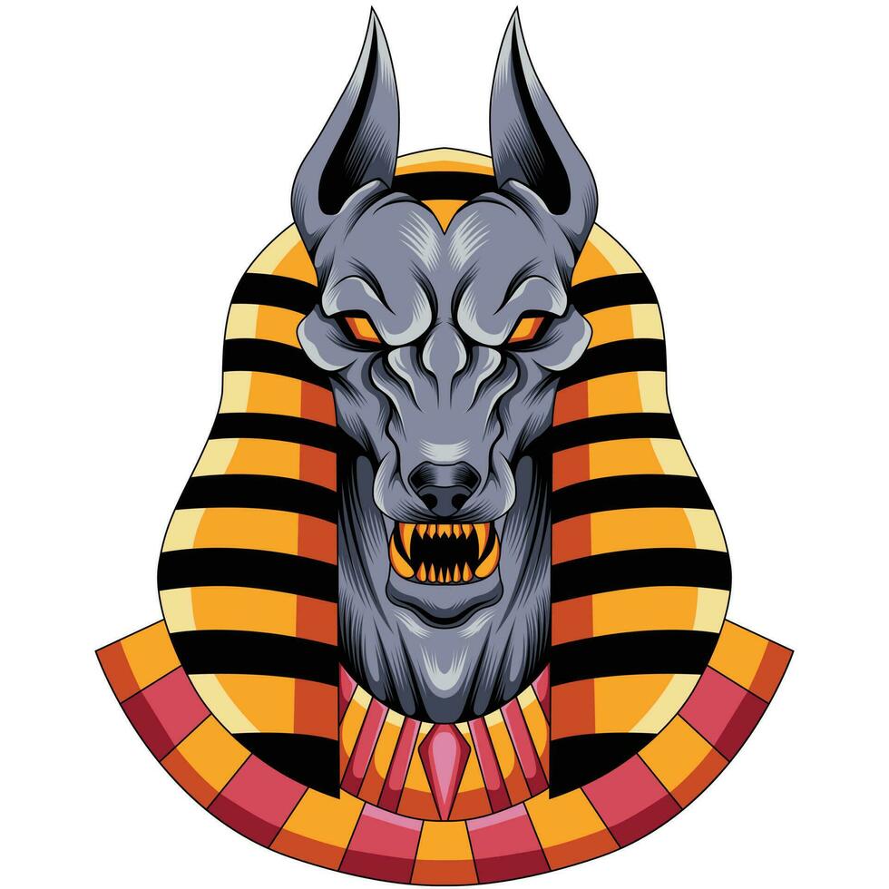 Anubis vector illustration