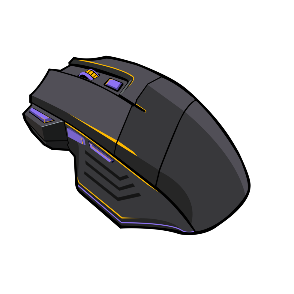 The gameplay has yellow and purple lights gaming scifi png