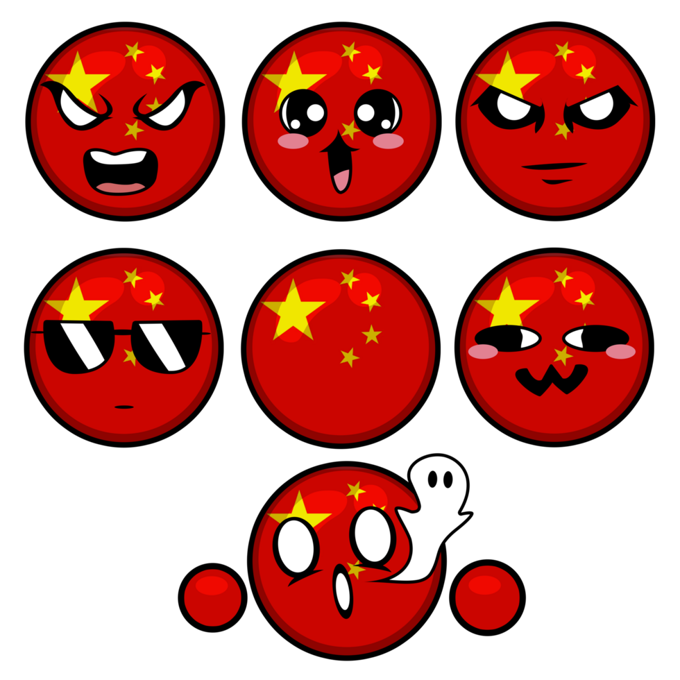 China staten ballen gevoel png