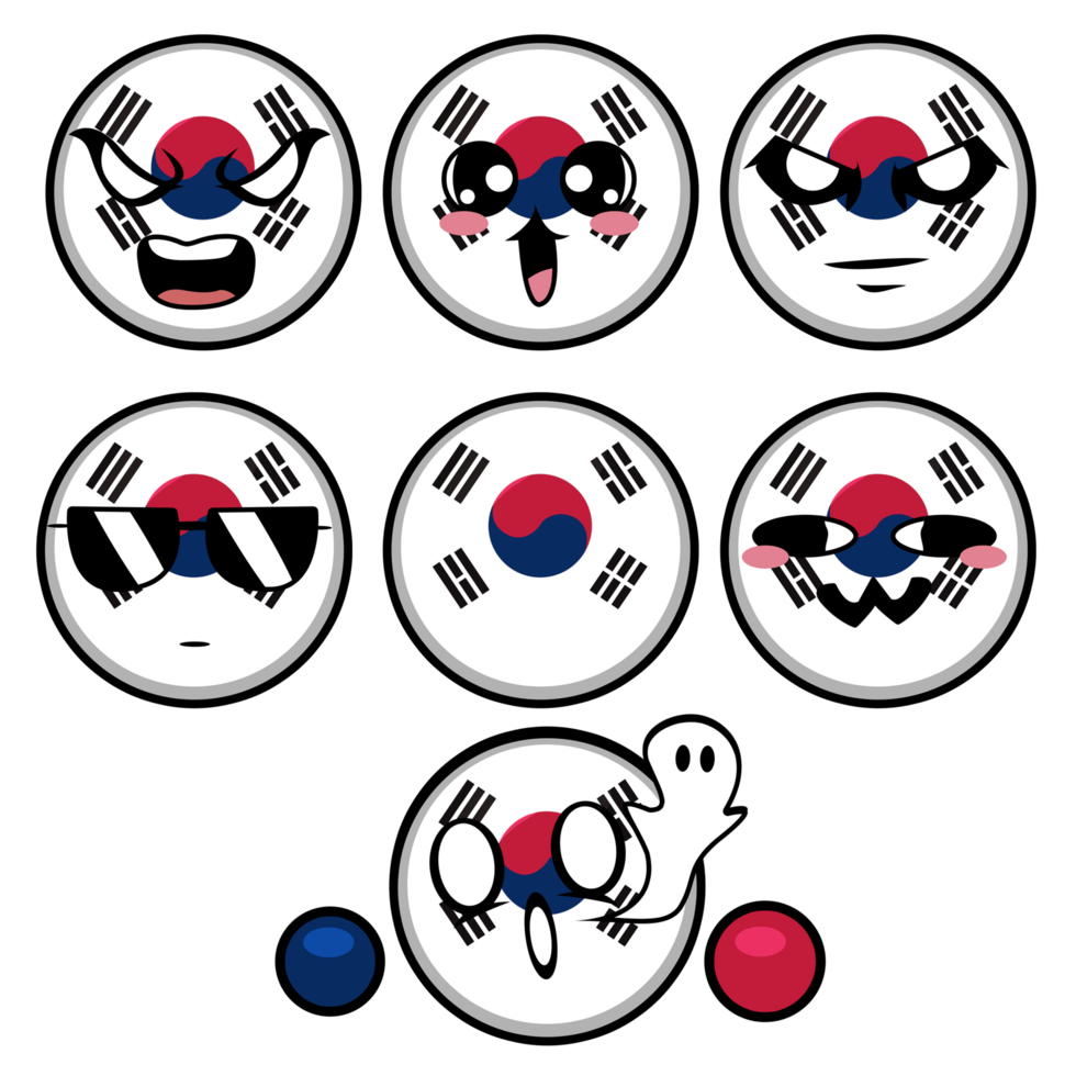 Korea staten ballen gevoel png