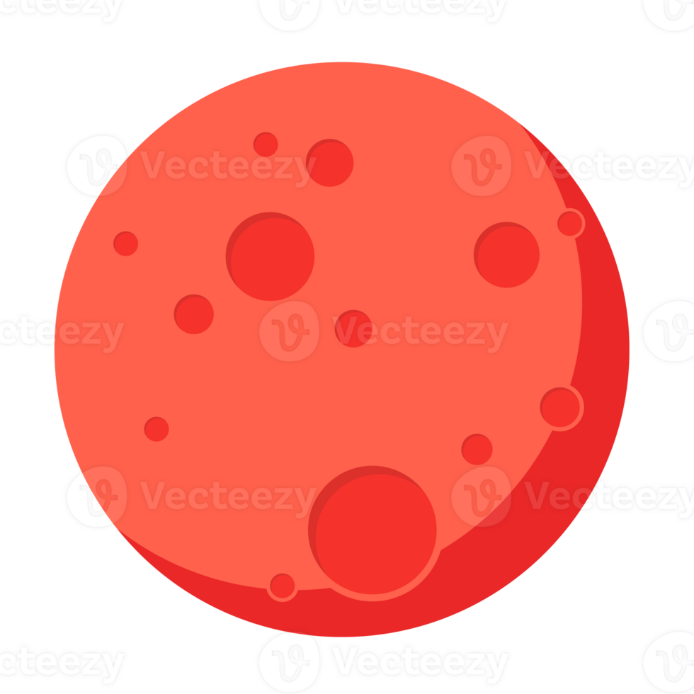 Mars flat style. png