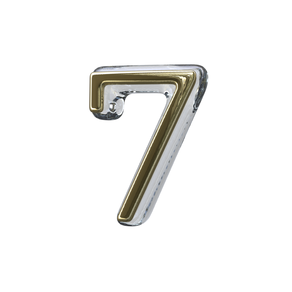 Number 7 3d Render Transparent Background 23369369 Png Number 7 3d Render Transparent Background 23369369 Png