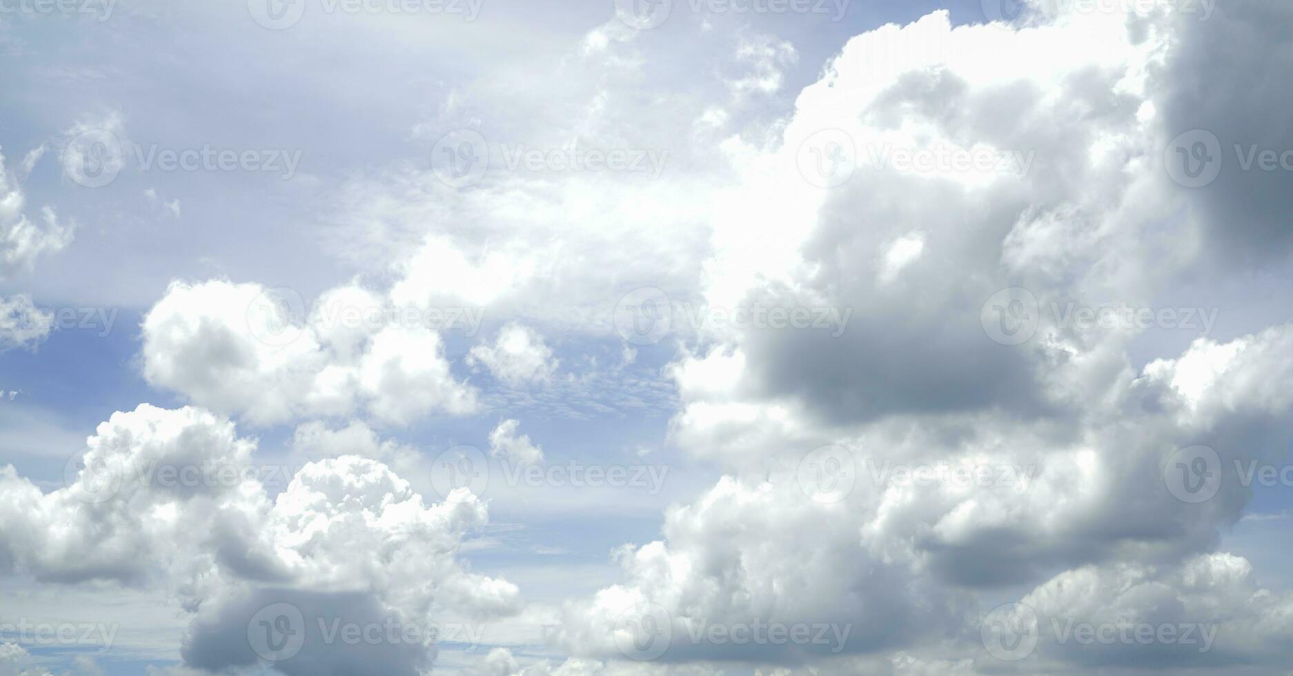 Overcast sky. Dramatic gray sky and dark clouds before rain in rainy season. Cloudy and moody sky. Storm sky. Gloomy and moody background. Overcast clouds. Sad, lonely, and death abstract background. photo