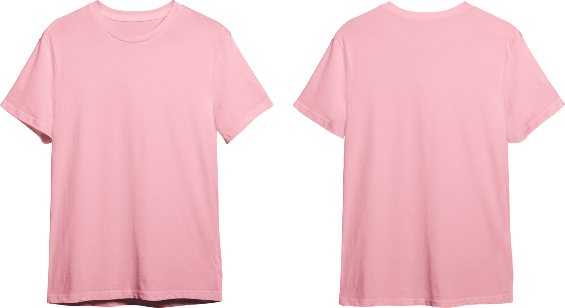 Lilac men's classic t-shirt front and back png