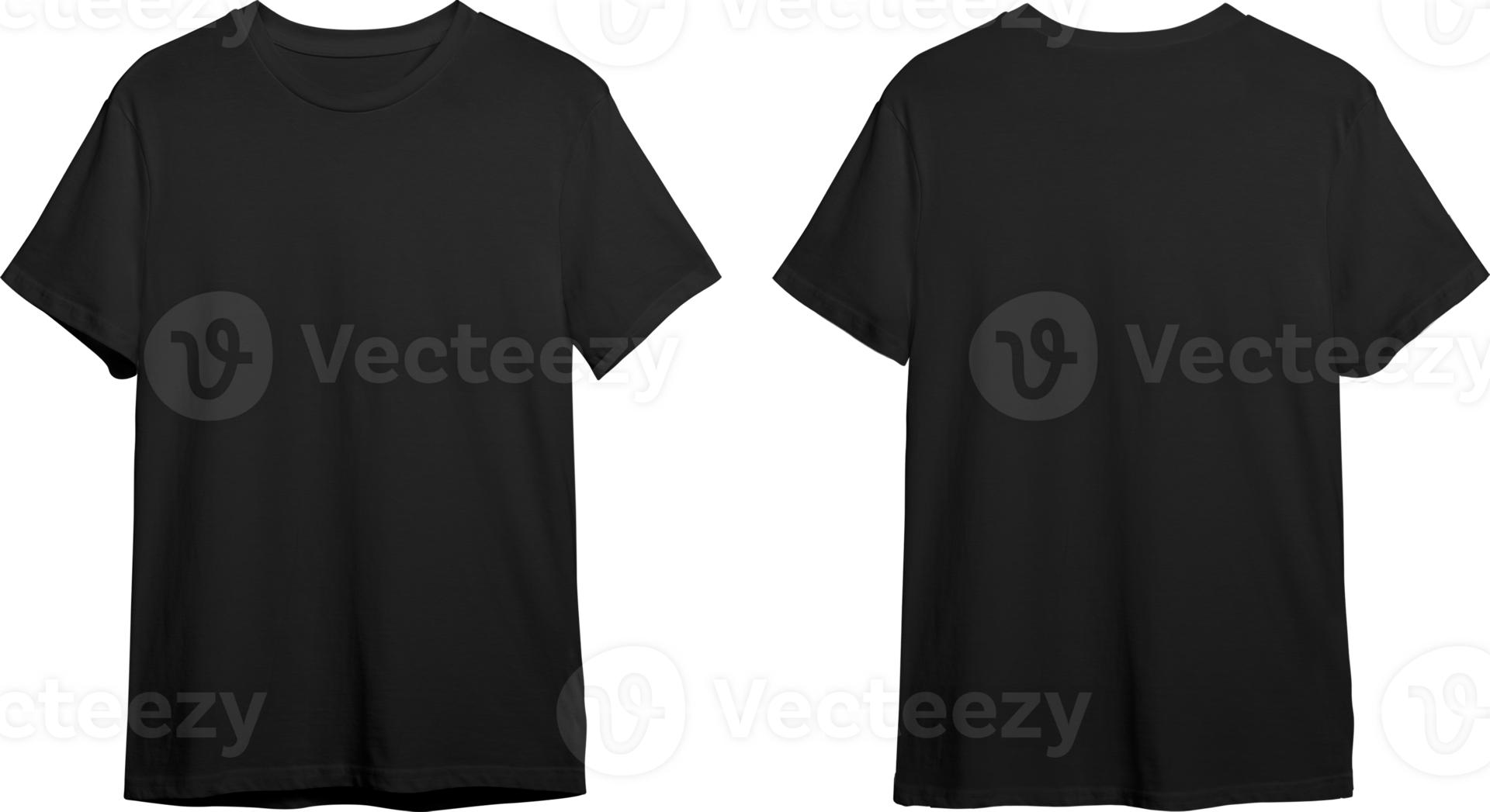 Black Men S Classic T Shirt Front And Back 23370444 PNG Black Men S Classic T Shirt Front And Back Png