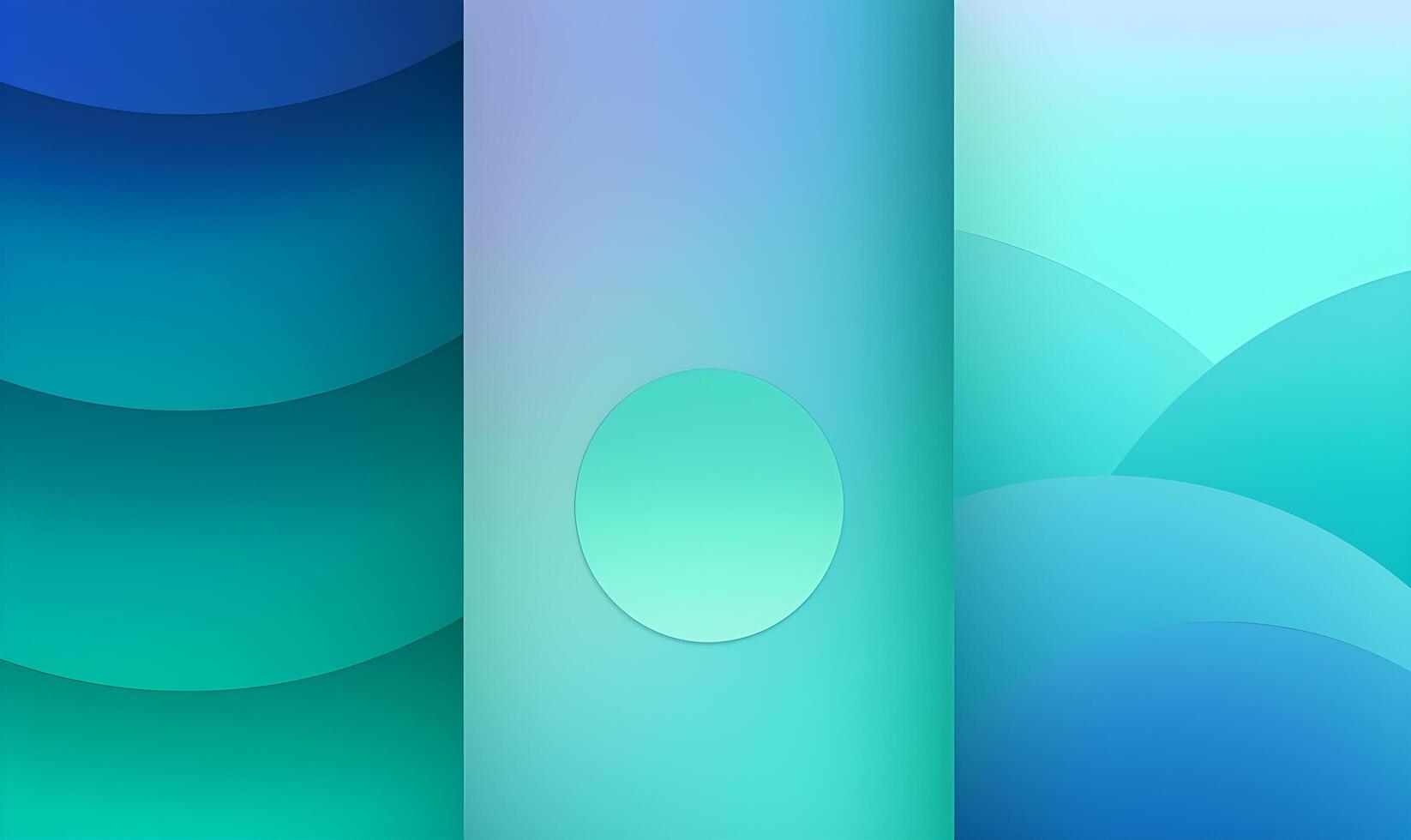 A gradient background with a cool color scheme, using shades of blue and green, photo