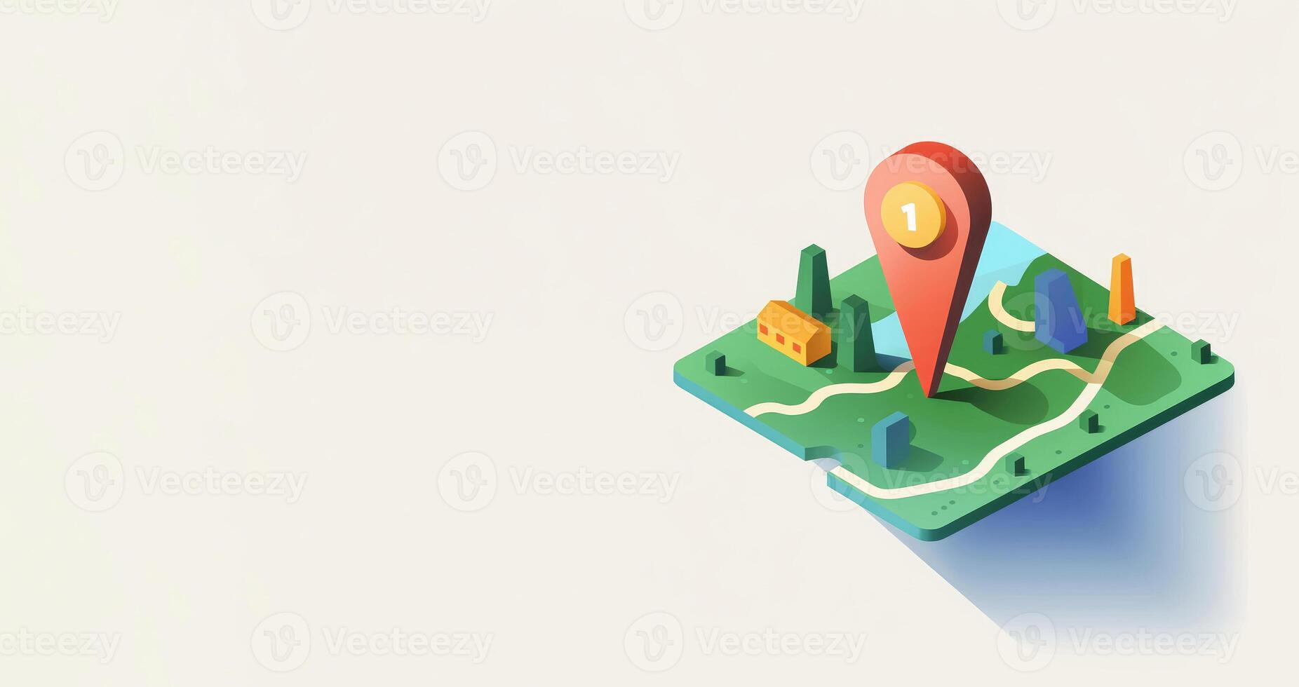location pin symbol icon or map locator travel gps direction pointer . photo