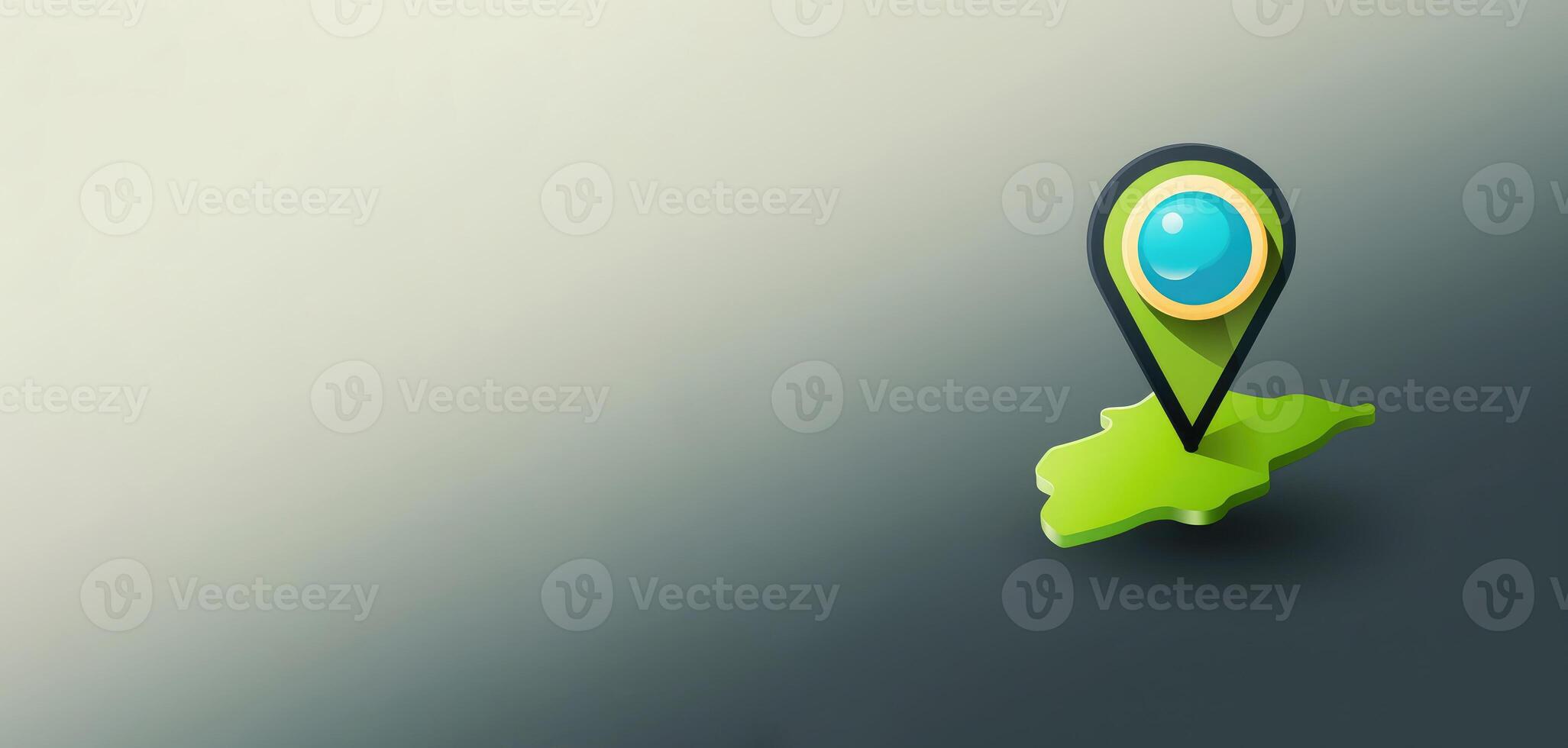 location pin symbol icon or map locator travel gps direction pointer . photo
