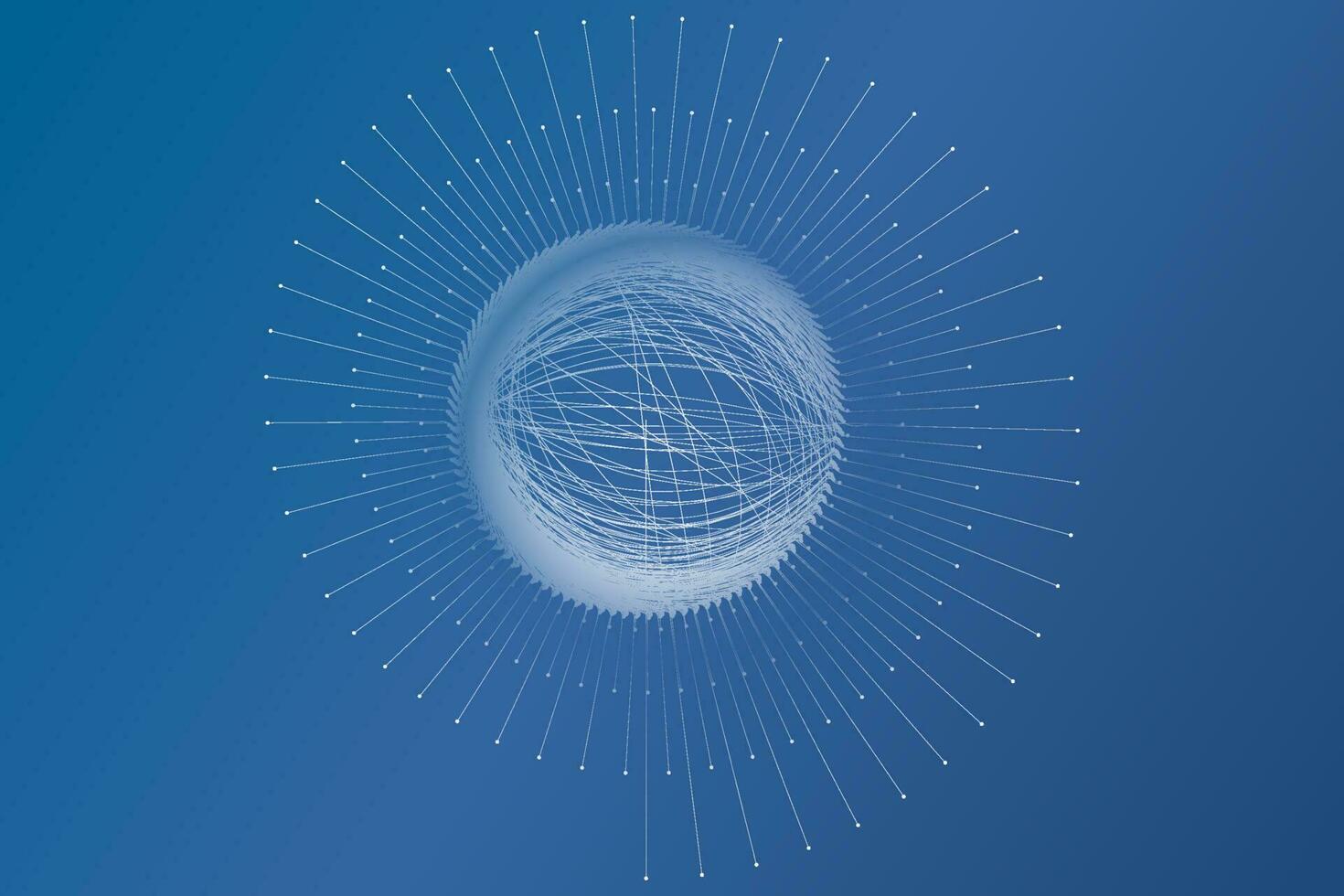 Contact circle spiral line futuristic abstract technology background vector