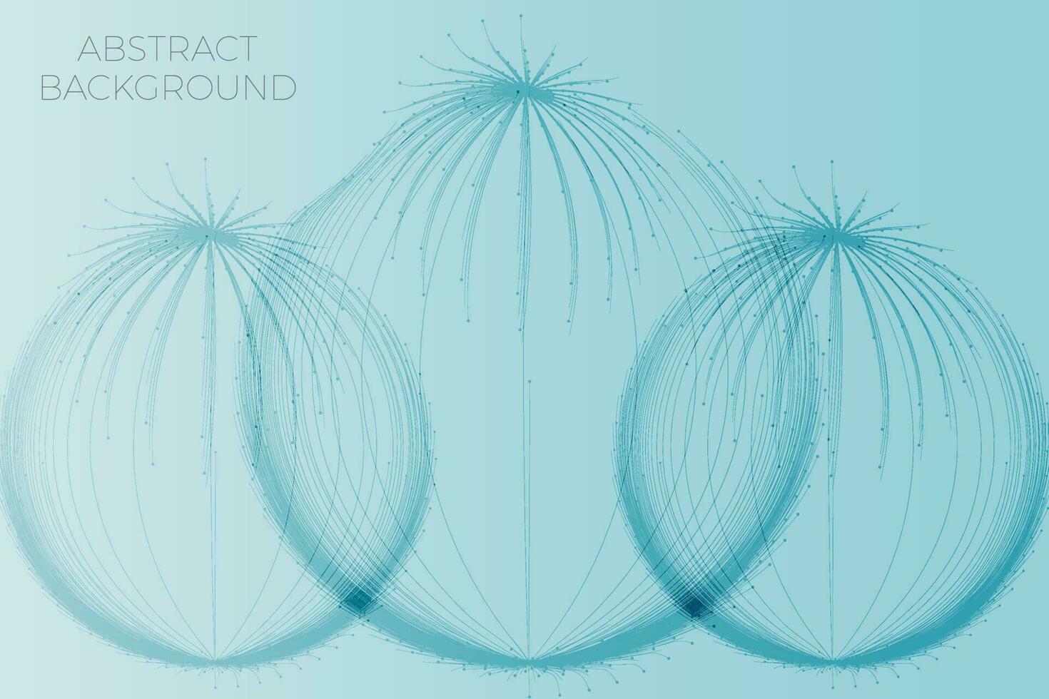 Circle spiral line futuristic abstract background vector