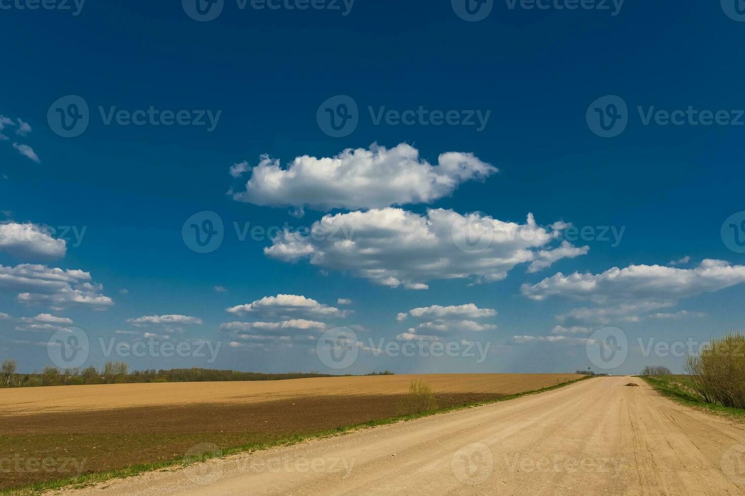 blue sky background with white striped clouds in heaven and infinity may use for sky replacement photo